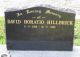 David Horatio Hillbrick Headstone